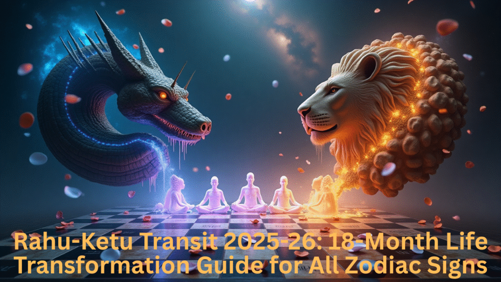 Rahu-Ketu Transit 2025-26 18-Month Life Transformation Guide for All Zodiac Signs