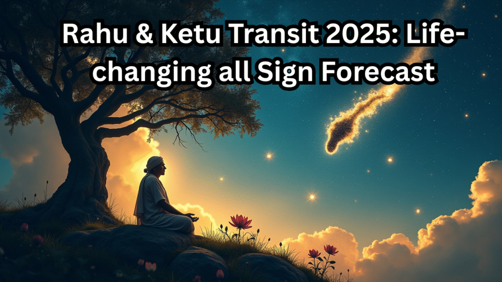 Rahu & Ketu Transit 2025 Life-changing all Sign Forecast