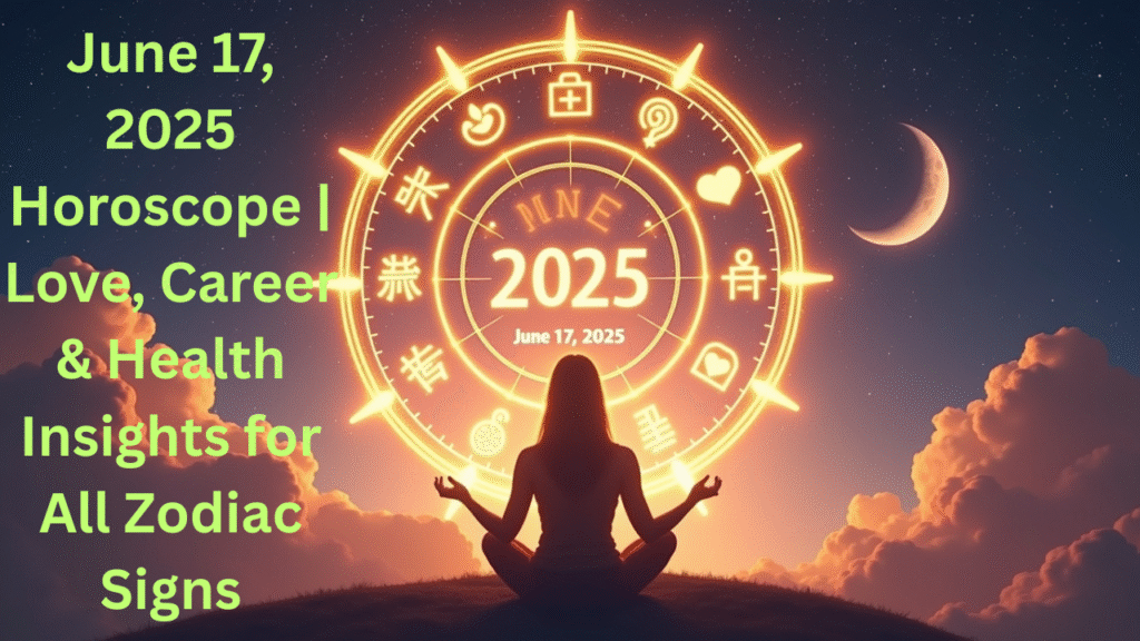 June 17, 2025 Horoscope Love, Career & Health Insights for All Zodiac Signs