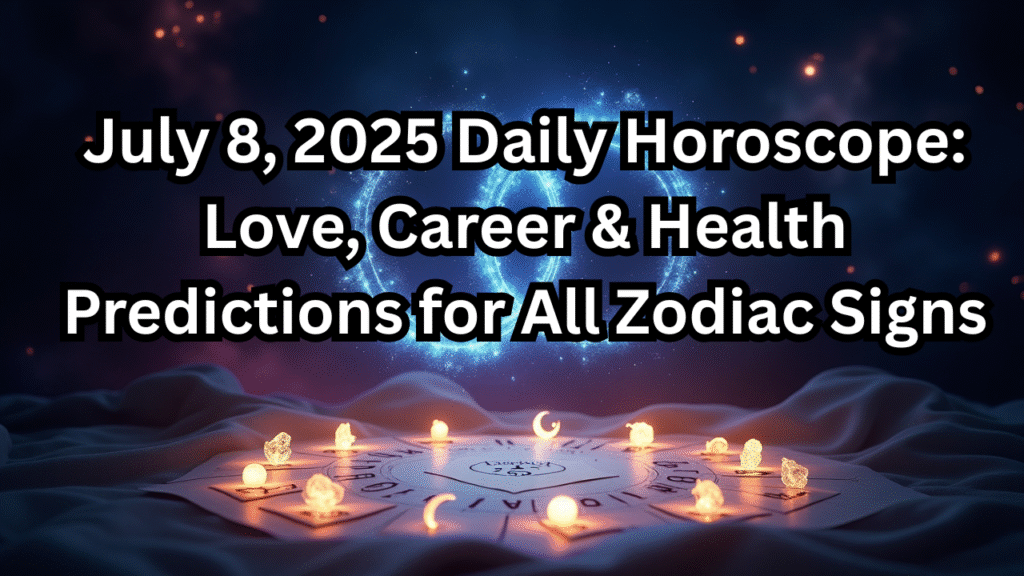 July 7, 2025 Daily Horoscope Love, Career & Health Predictions for All Zodiac Signs (1)