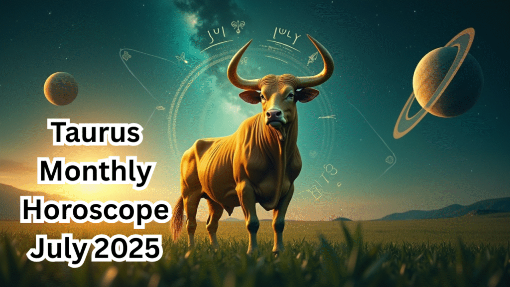 Taurus Monthly Horoscope July 2025