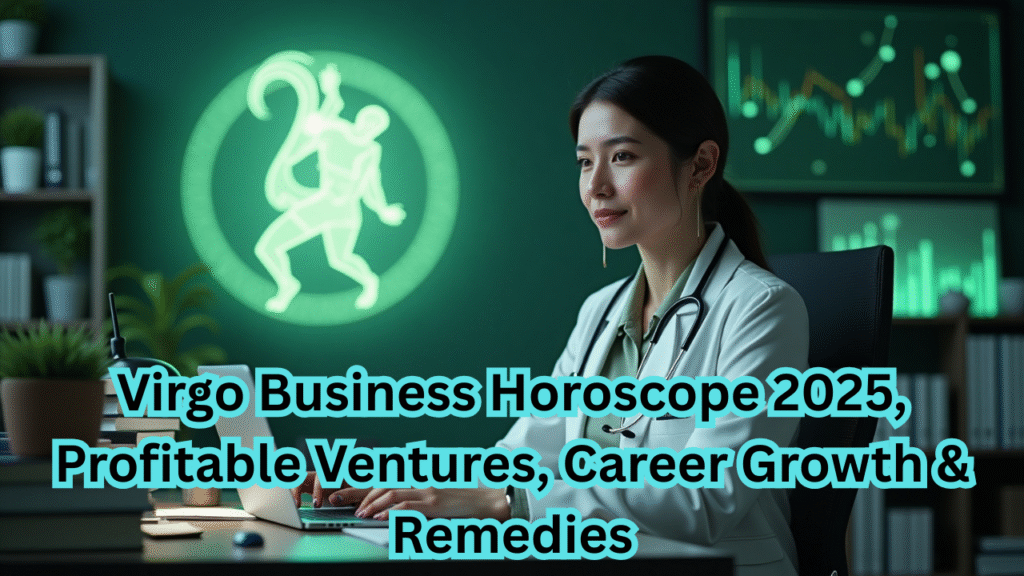 Virgo Business Horoscope 2025, Profitable Ventures, Career Growth & Remedies