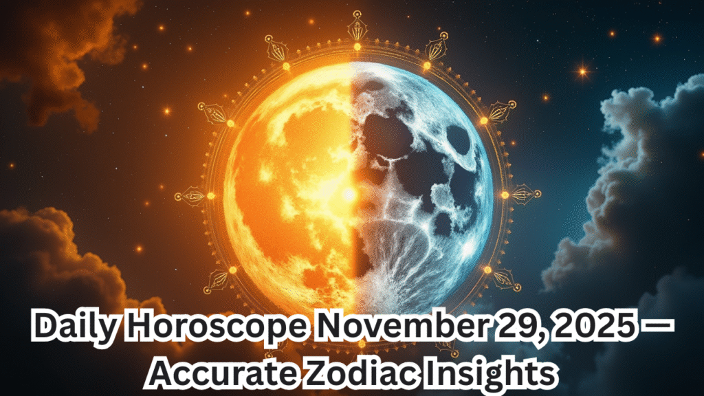 Daily Horoscope November 29, 2025 — Accurate Zodiac Insights