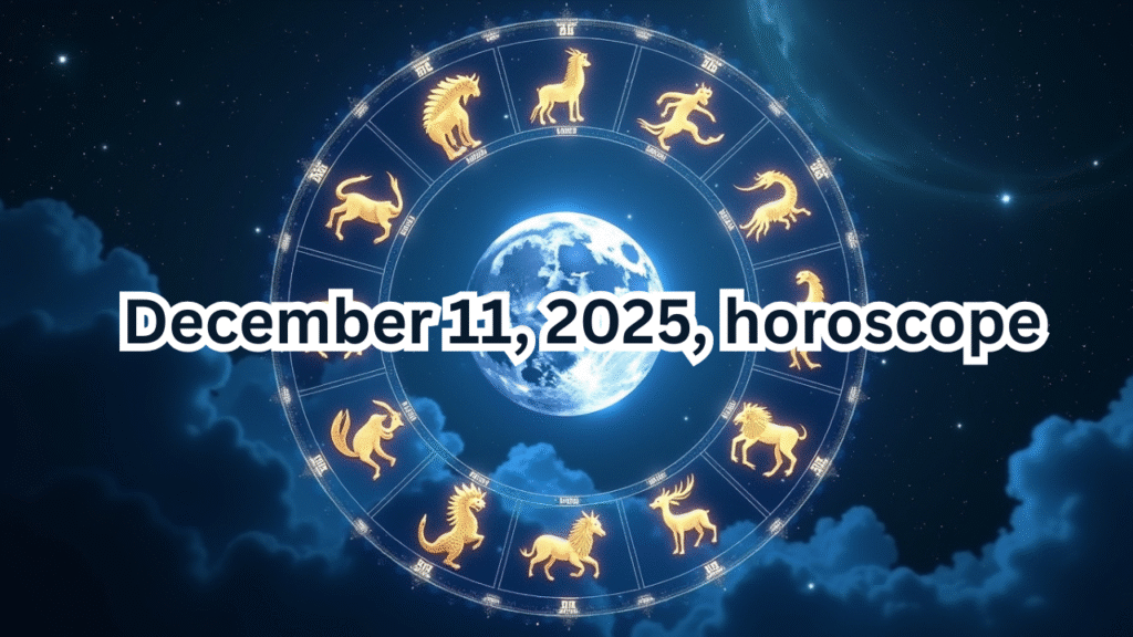 December 11, 2025, horoscope