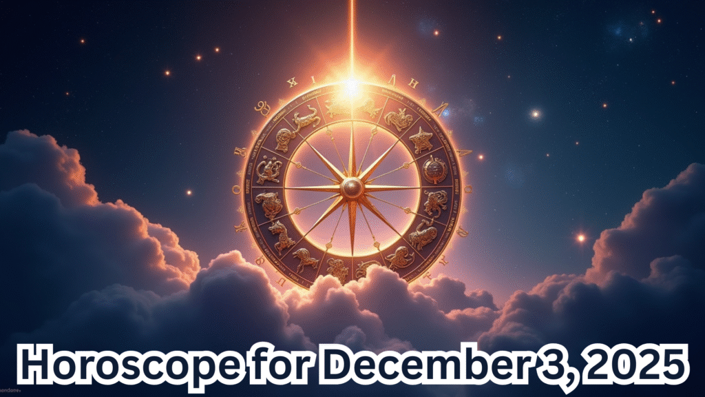 Horoscope for December 3, 2025