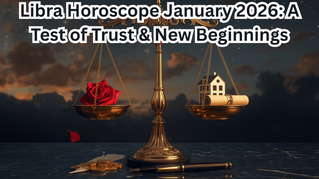 Libra Horoscope January 2026 A Test of Trust & New Beginnings