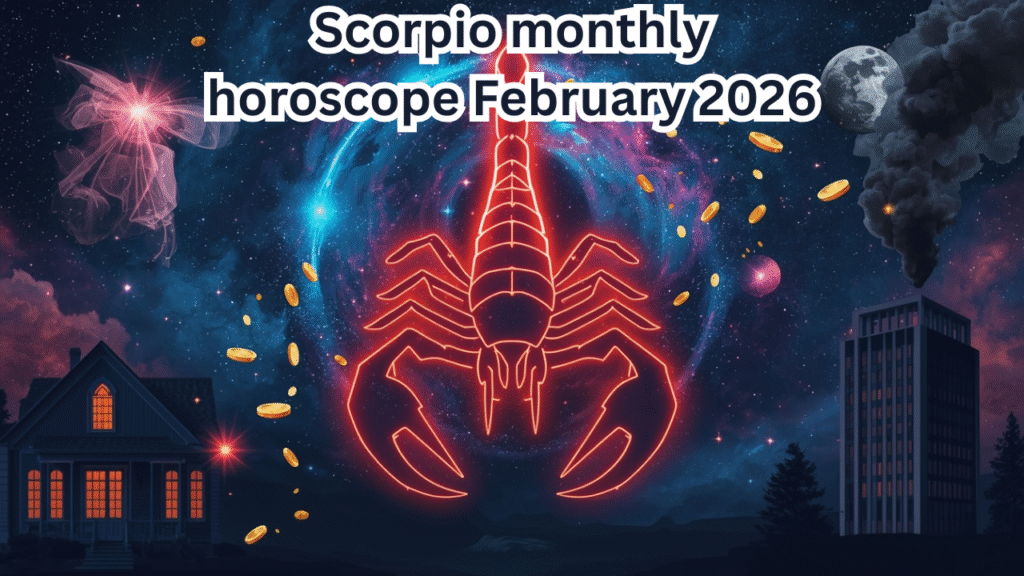 Scorpio monthly horoscope February 2026
